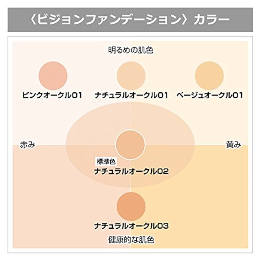 エクスボーテビジョンファンデーション　オークル０２レフィル　３個セット エクスボーテ ビジョンファンデーション シルク オークル02